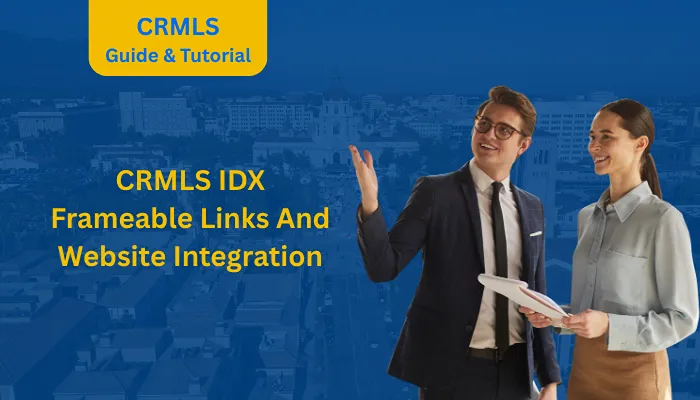 CRMLS IDX Frameable Links And Website Integration CRMLS IDX Frameable Links And Website Integration